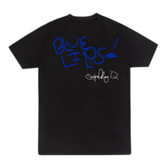Schoolboy Q Blue Lips TDE T shirt New 2024 - Picture 1 of 2